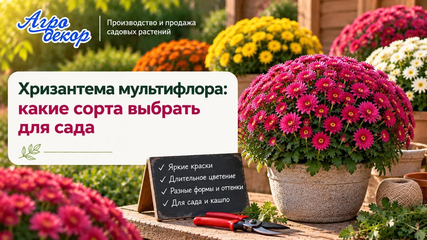 Хризантема мультифлора: какие сорта выбрать для сада